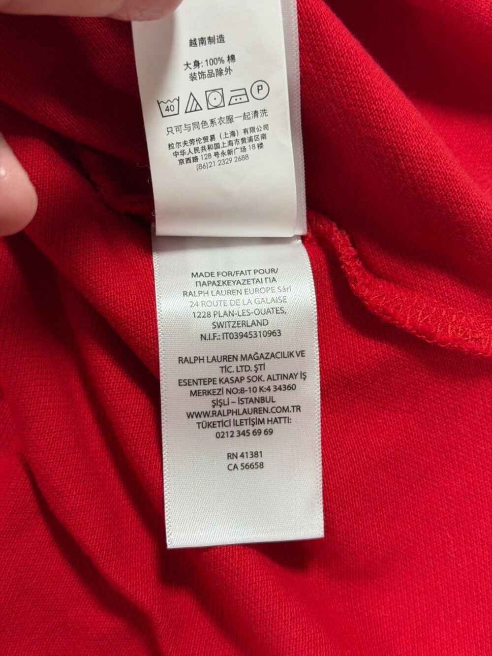 Polo Ralph Lauren Red Classic Fit Short Sleeve Polo Shirt - Picture 4 of 8